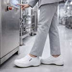 Sapato Social de EVA Branco Uso Profissional Antimicrobiano Solado Antiderrapante Soft Works BB67 C.A 42508