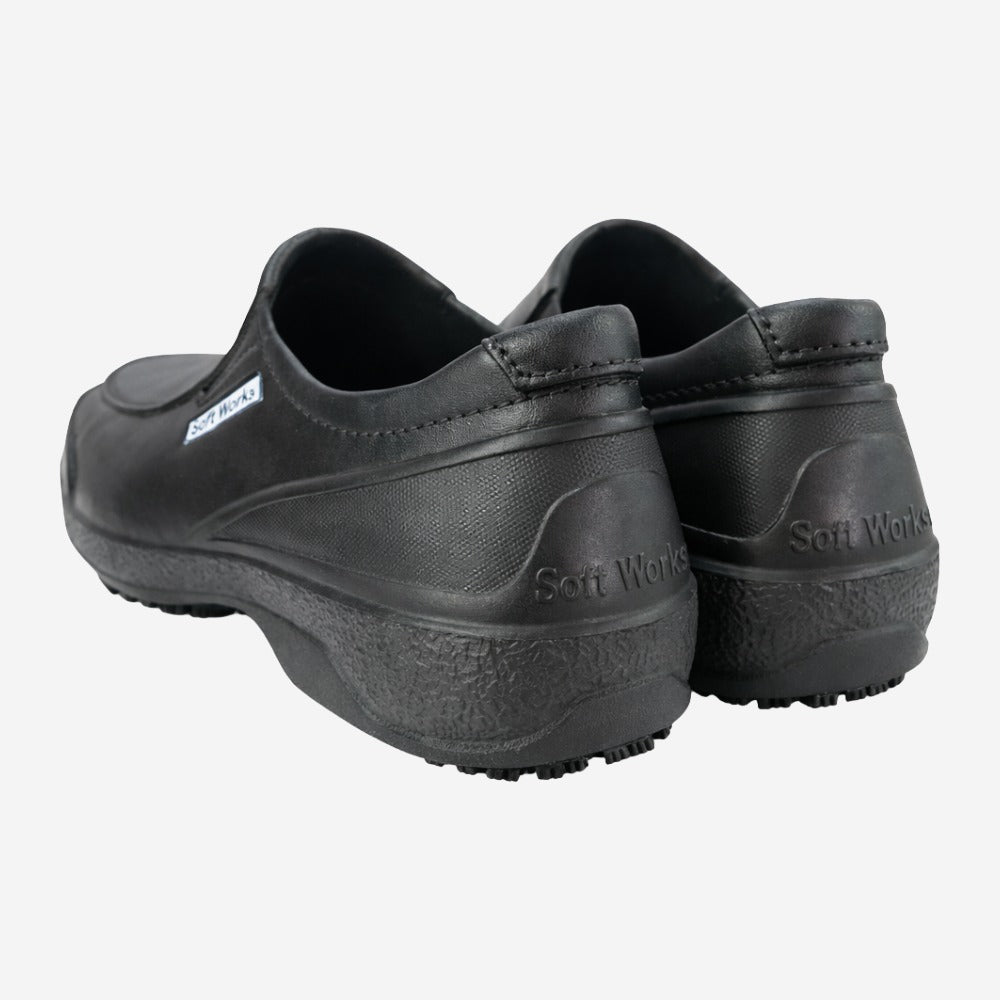 Sapato Social de EVA Preto Uso Profissional Antimicrobiano Solado Antiderrapante Soft Works BB67 C.A 42508