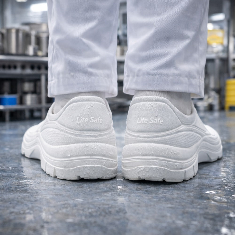 Sapato Full EVA Branco Uso Profissional Solado Antiderrapante Vulcabras BECC12 C.A 40580