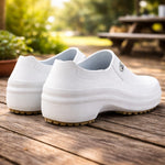 Sapato de EVA Branco Uso Profissional Antimicrobiano Solado Antiderrapante Soft Works BB65 C.A 31898