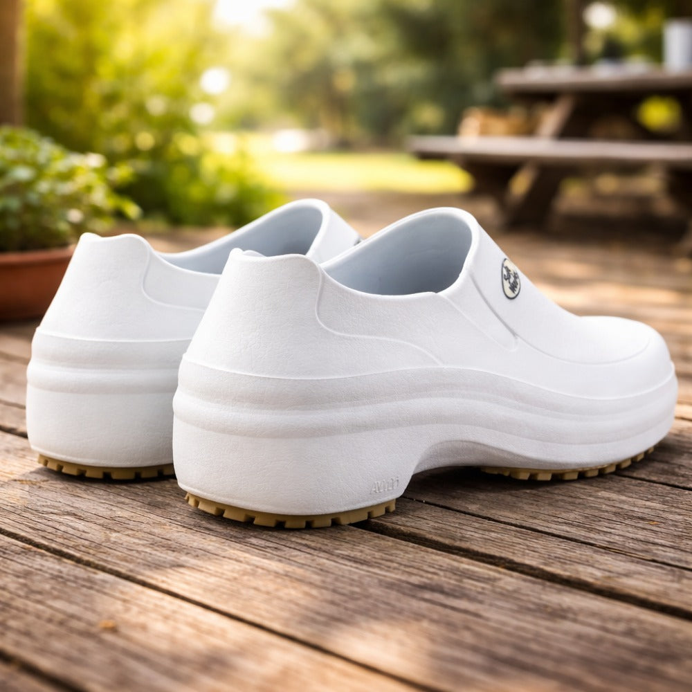 Sapato de EVA Branco Uso Profissional Antimicrobiano Solado Antiderrapante Soft Works BB65 C.A 31898
