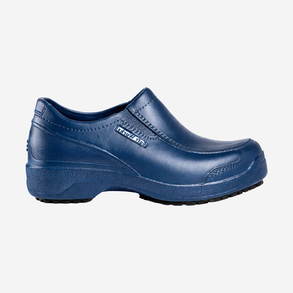Sapato de EVA Azul Bico Composite Uso Profissional Solado Antiderrapante Soft Works BB66 C.A 41554