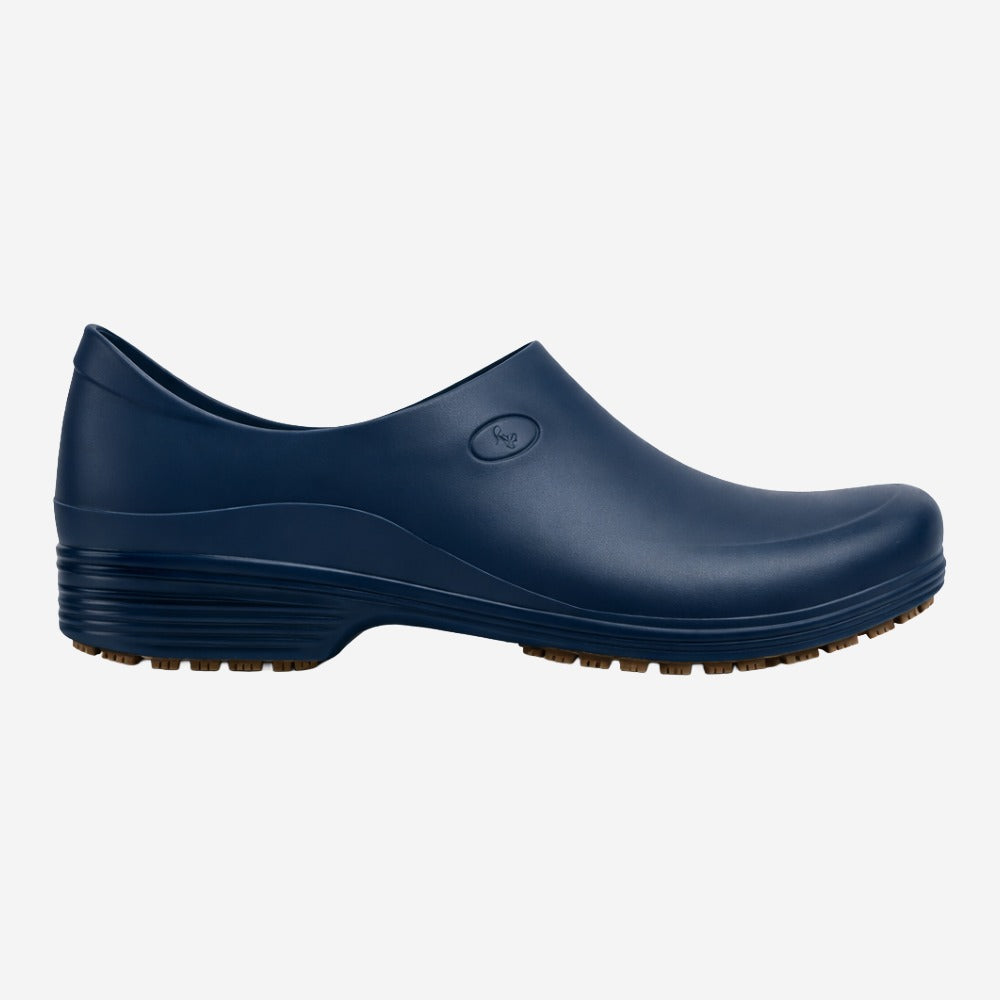 Sapato de EVA Azul Marinho Uso Profissional Antimicrobiano Solado Antiderrapante Sticky Shoes Man C.A 39674