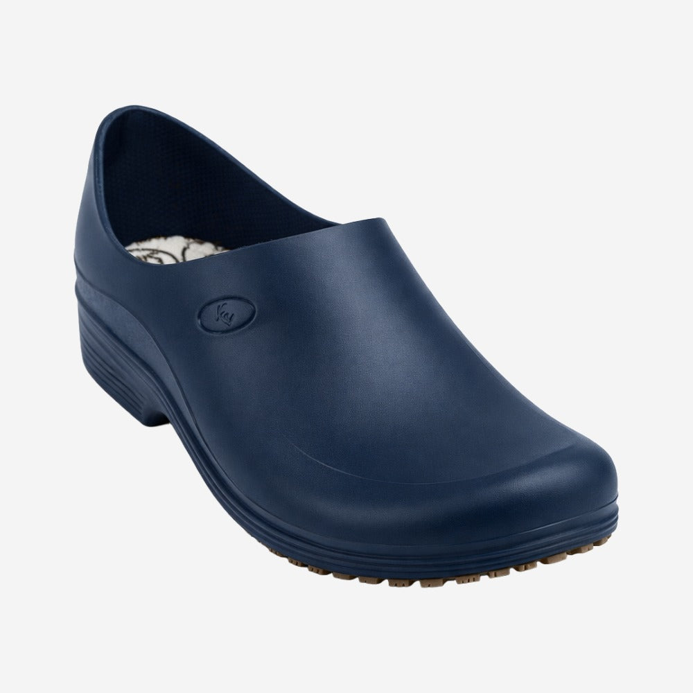 Sapato de EVA Azul Marinho Uso Profissional Antimicrobiano Solado Antiderrapante Sticky Shoes Man C.A 39674