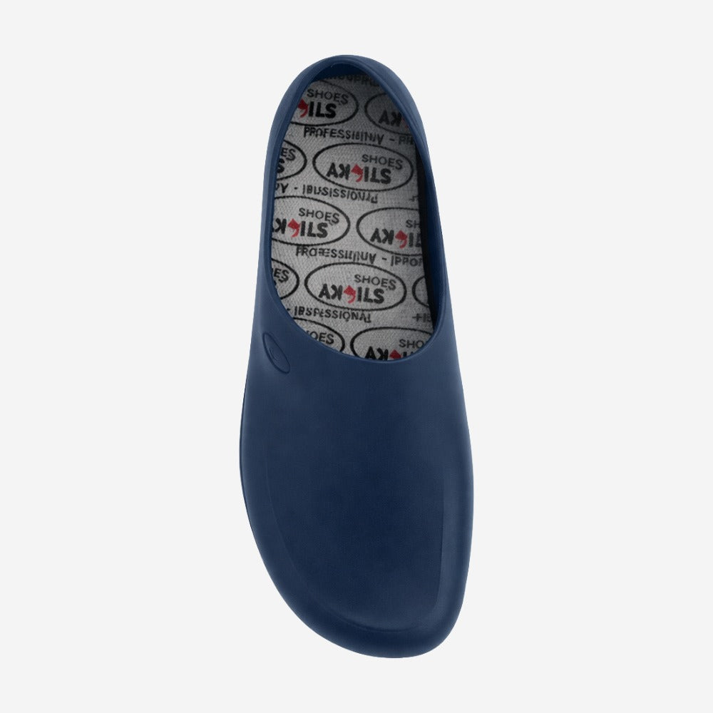 Sapato de EVA Azul Marinho Uso Profissional Antimicrobiano Solado Antiderrapante Sticky Shoes Man C.A 39674