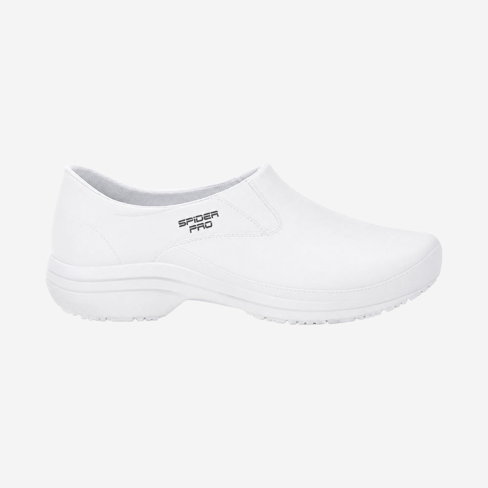 Sapato de EVA Branco Uso Profissional Antimicrobiano Solado Antiderrapante Monseg Spider Pro C.A 48583