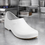 Sapato de EVA Branco Uso Profissional Antimicrobiano Solado Antiderrapante Sticky Shoes Man C.A 39674