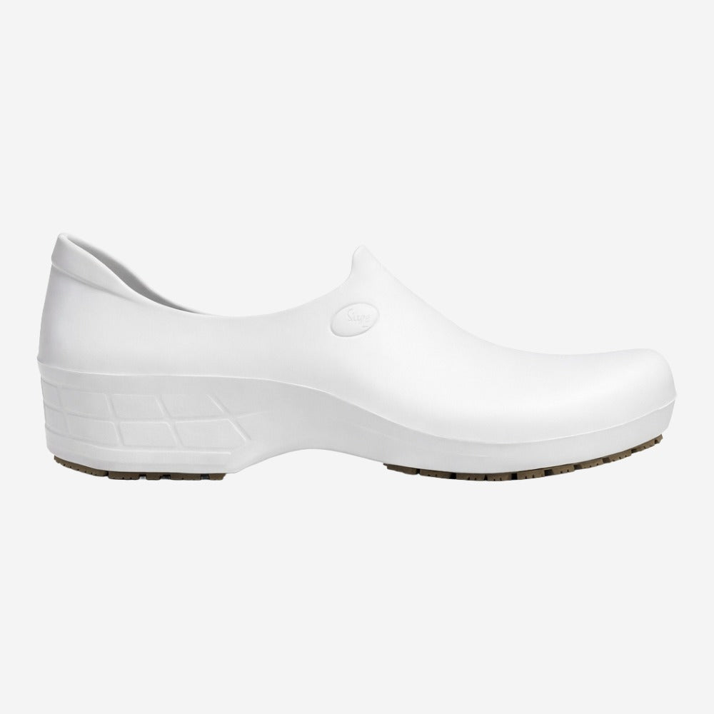 Sapato de EVA Branco Uso Profissional Antimicrobiano Solado Antiderrapante Sticky Shoes Woman SSW-BCA C.A 39848
