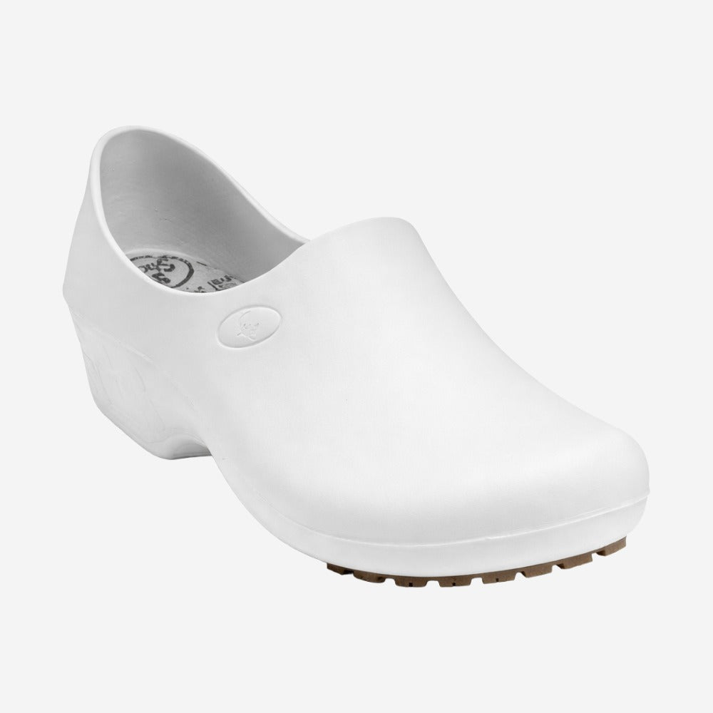 Sapato de EVA Branco Uso Profissional Antimicrobiano Solado Antiderrapante Sticky Shoes Woman SSW-BCA C.A 39848