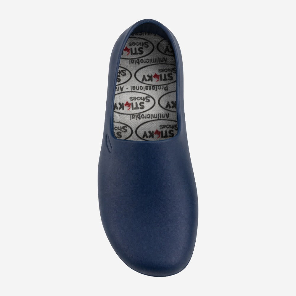 Sapato de EVA Feminino Azul Marinho Uso Profissional Antimicrobiano Solado Antiderrapante Sticky Shoes Woman SSW-AZM C.A 39848