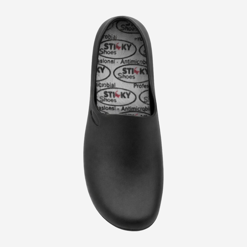Sapato de EVA Feminino Preto Uso Profissional Antimicrobiano Solado Antiderrapante Sticky Shoes Woman SSW-PTA C.A 39848