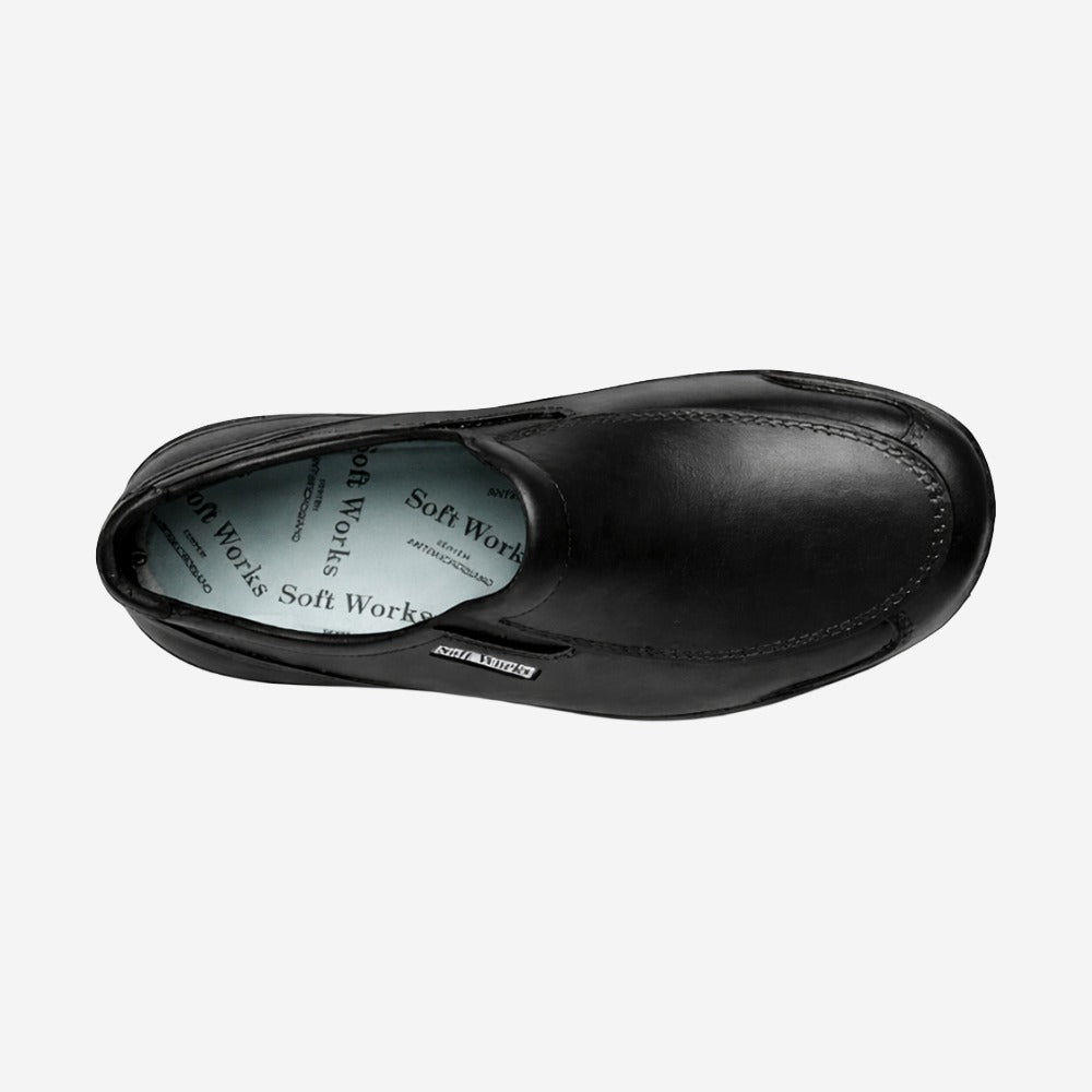 Sapato de EVA Preto Bico Composite Uso Profissional Solado Antiderrapante Soft Works BB66 C.A 41554