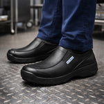 Sapato de EVA Preto Bico Composite Uso Profissional Solado Antiderrapante Soft Works BB66 C.A 41554
