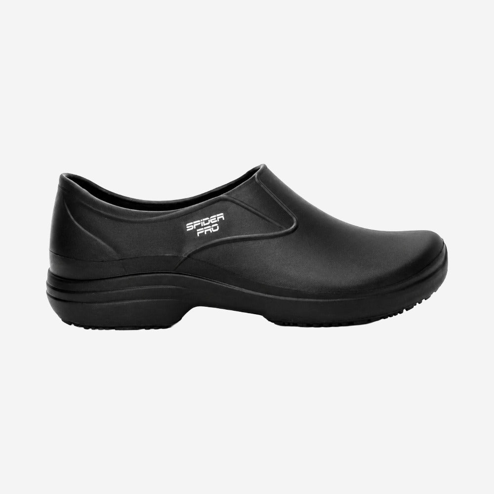 Sapato de EVA Preto Uso Profissional Antimicrobiano Solado Antiderrapante Monseg Spider Pro C.A 48583