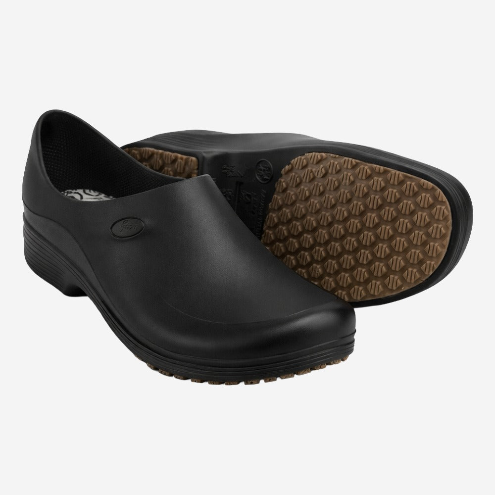 Sapato de EVA Preto Uso Profissional Antimicrobiano Solado Antiderrapante Sticky Shoes Man C.A 39674