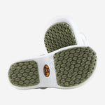 Sapato de EVA Tipo Crocs Branco Uso Profissional Antimicrobiano Solado Antiderrapante Soft Works BB60 C.A 27921