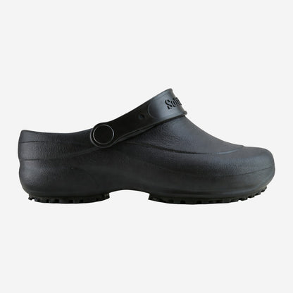 Sapato de EVA Tipo Crocs Preto Uso Profissional Antimicrobiano Solado Antiderrapante Soft Works BB60 C.A 27921