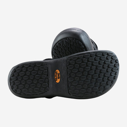Sapato de EVA Tipo Crocs Preto Uso Profissional Antimicrobiano Solado Antiderrapante Soft Works BB60 C.A 27921