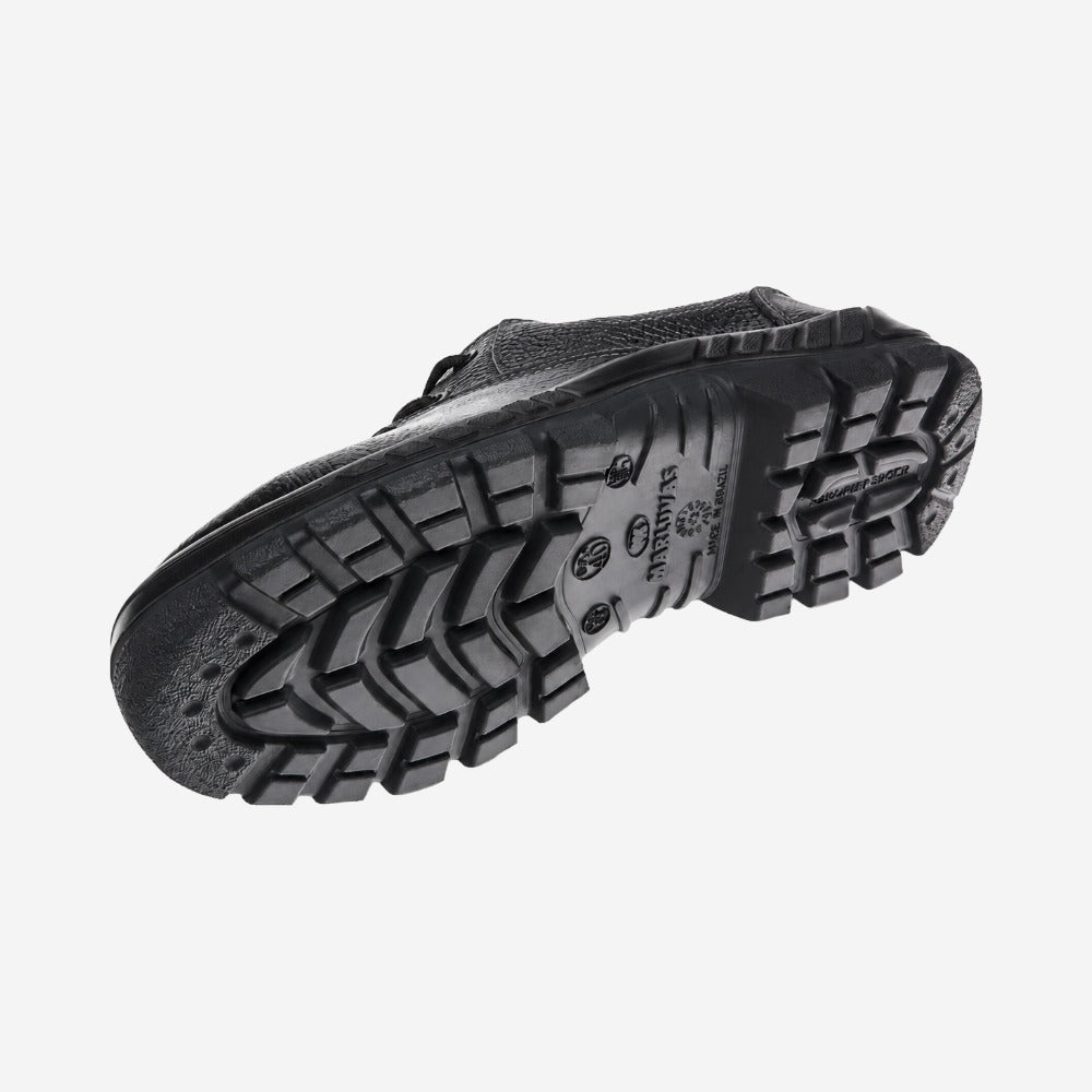 Sapato de Segurança Cadarço Bico Aço Couro Preto Marluvas 50S29 A C.A 42358