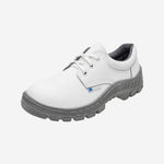 Sapato de Segurança Cadarço Bico PVC Couro Branco Marluvas 50S29M BP C.A 47077