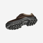 Sapato de Segurança Cadarço Bico PVC Couro Nobuck Marrom Café Marluvas 50S29 BP NUB C.A 47077