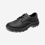 Sapato de Segurança Cadarço Bico PVC Couro Preto Marluvas 10VS48 BP C.A 43336