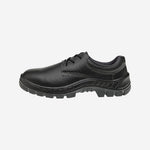 Sapato de Segurança Cadarço Bico PVC Couro Preto Marluvas 50S29 BP C.A 47077