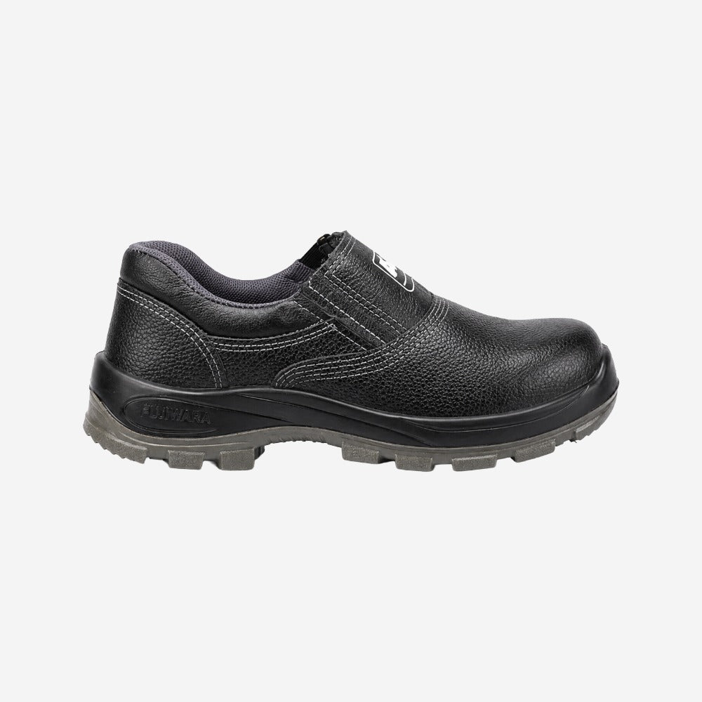 Sapato de Segurança Elástico Bico Composite Couro Preto Solado Bidensidade Bracol 4045BSES1600LL C.A 42164