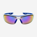 Óculos de Proteção com Lentes Espelhadas em Policarbonato Antiembaçante, Antirrisco e UV para Indústria e Serviços Externos Steelflex Neon STF-VS201740 CA 40906