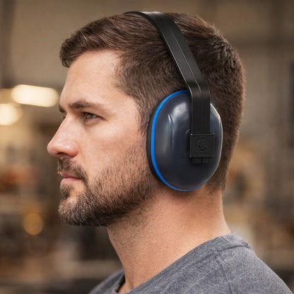 Abafador de Ruídos Tipo Concha 18 dB Azul Camper C-200 Soft Slim 800200 C.A 33135