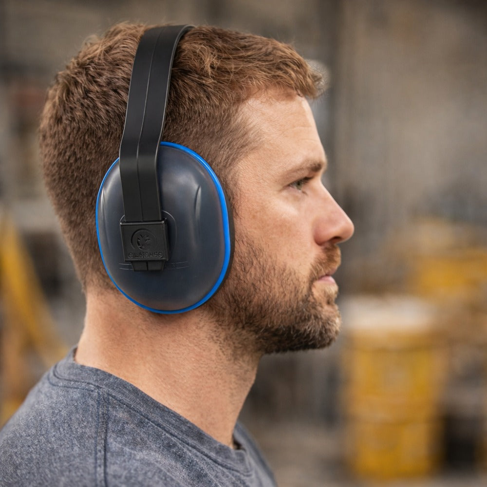 Abafador de Ruídos Tipo Concha 18 dB Azul Camper C-200 Soft Slim 800200 C.A 33135