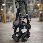 Cinto Paraquedista Com Encosto Acolchoado 5 Pontos de Ancoragem Tamanho 2 Ultra Safe Targa USC003900002 C.A 45302