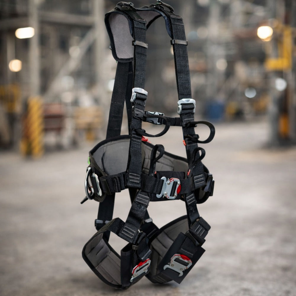 Cinto Paraquedista Com Encosto Acolchoado 5 Pontos de Ancoragem Tamanho 2 Ultra Safe Targa USC003900002 C.A 45302