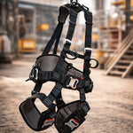 Cinto Paraquedista Com Encosto Acolchoado 5 Pontos de Ancoragem Tamanho 2 Ultra Safe Targa USC003900002 C.A 45302