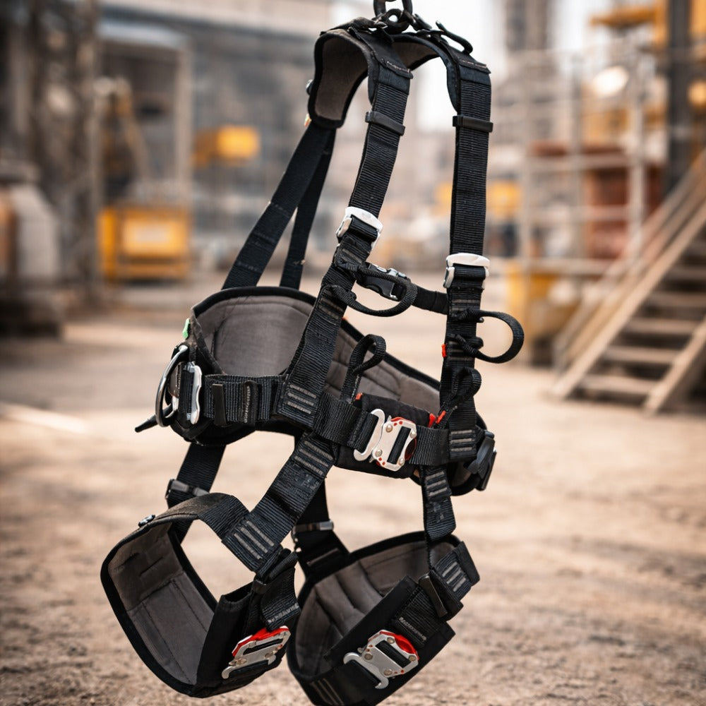 Cinto Paraquedista Com Encosto Acolchoado 5 Pontos de Ancoragem Tamanho 2 Ultra Safe Targa USC003900002 C.A 45302