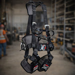 Cinto Paraquedista Com Encosto Acolchoado 5 Pontos de Ancoragem Tamanho 2 Ultra Safe Targa USC003900002 C.A 45302