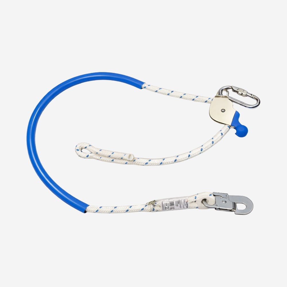 Talabarte de Posicionamento Simples Com Regulador de Corda Em Aço Inox 1,35m Camper 2301 