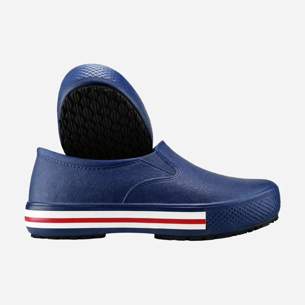 Tênis Iate de EVA Azul Marinho Uso Profissional Antimicrobiano Solado Antiderrapante Soft Works BB80 C.A 37212