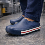 Tênis Iate de EVA Azul Marinho Uso Profissional Antimicrobiano Solado Antiderrapante Soft Works BB80 C.A 37212