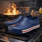 Tênis Iate de EVA Azul Marinho Uso Profissional Antimicrobiano Solado Antiderrapante Soft Works BB80 C.A 37212