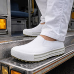 Tênis Iate de EVA Branco Uso Profissional Antimicrobiano Solado Antiderrapante Soft Works BB80 C.A 37212