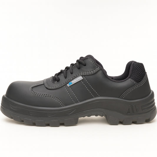 Tênis de Segurança Cadarço Bico Composite Microfibra Preta Marluvas 70T18 CO C CA 42586