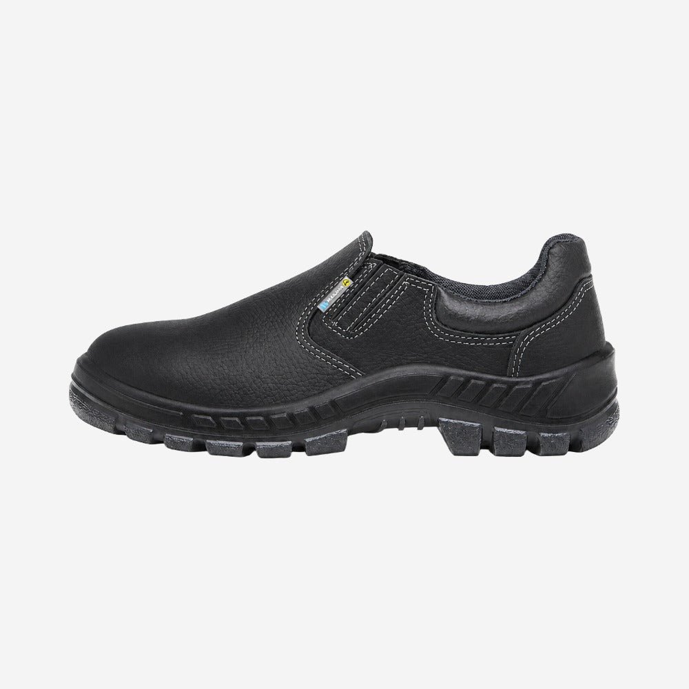 Tênis de segurança Elástico Bico PVC Couro Preto Marluvas 50T19 BP ANTIESTÁTICO C.A 9772