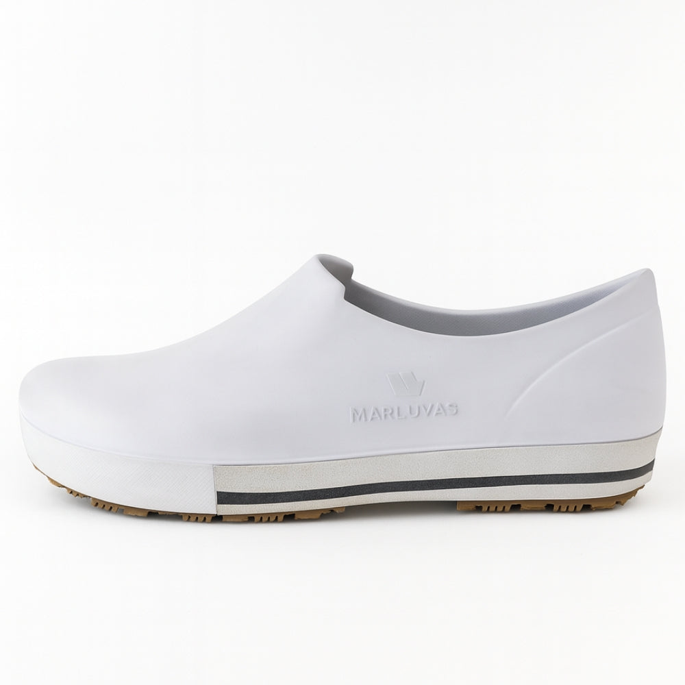 Sapato Flex Clean EVA Branco Uso Profissional Solado Antiderrapante Marluvas 103FCLEAN BR FG CA 48714