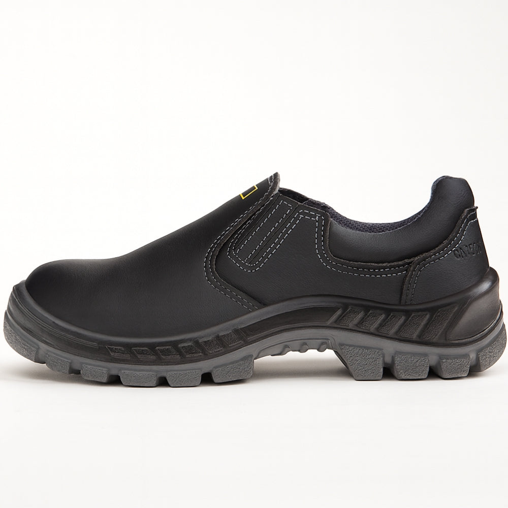 Tênis de Segurança Eletricista Elástico Bico PVC Microfibra Preta Marluvas 70T19 BP CA 35843