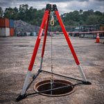 Tripé Para Espaço Confinado Para Até 140 Kg Altura Mínima 1,5m Ultra Safe Toro USTP00700300