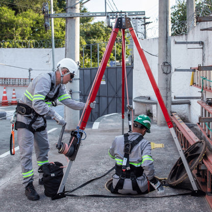 Tripé Para Espaço Confinado Para Até 140 Kg Altura Mínima 1,5m Ultra Safe Toro USTP00700300