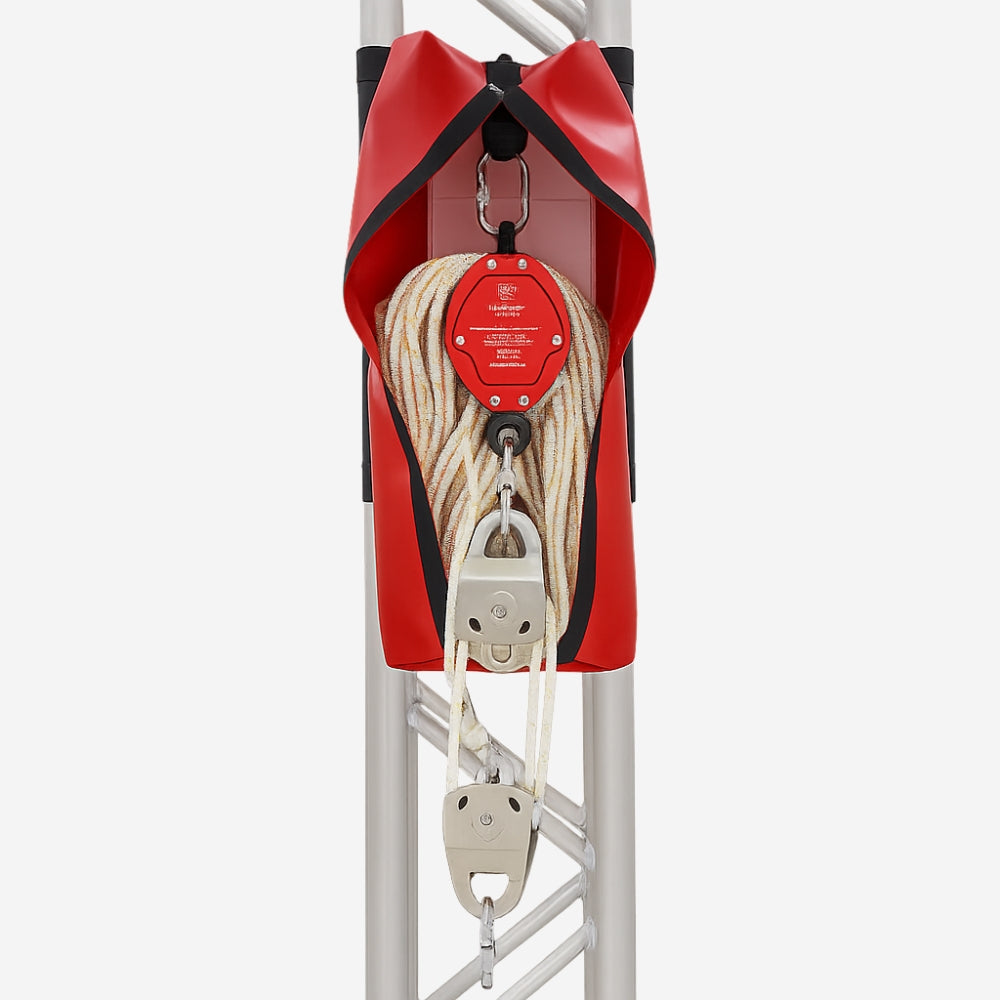 Sistema de Resgate Por Corda 5:1 Com Polia Autoblocante e Dupla Ultra Safe Thor USKR00100000