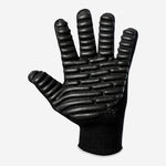 Luva de Proteção Anti-impacto Tricotada Em Algodão Com Gomos de Cloro Neoprene Preto Danny Vibraflex Pro DA-4.004 C.A 44277