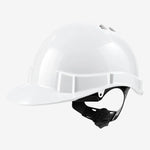 Capacete Libus Genesis com suspensão, sem jugular — jugular da imagem é ilustrativa e não acompanha o kit — componente do Kit EPI Básico para Obra